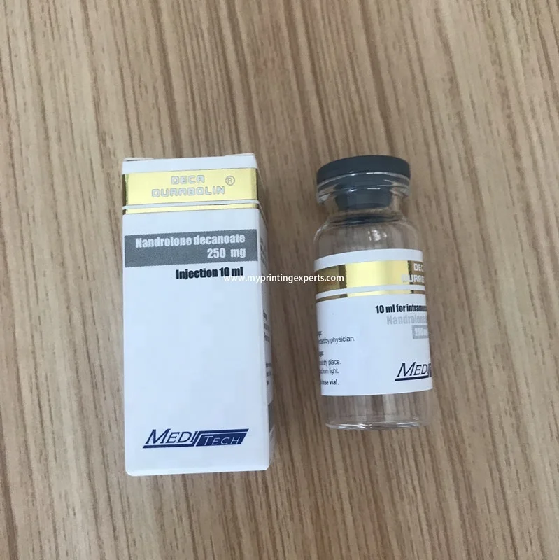 Professional print quality gold foil label for 10ml vial