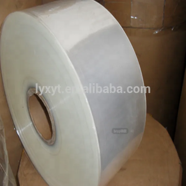 Tobacco Film Transparent polypropylene heat shrink cigarette bopp film