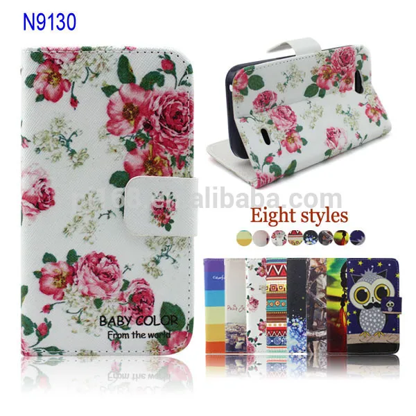 оптовая стильный стенд флип кожаная крышка случае для zte скорость n9130