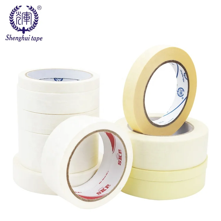 Colorful self adhesive car paper masking tape