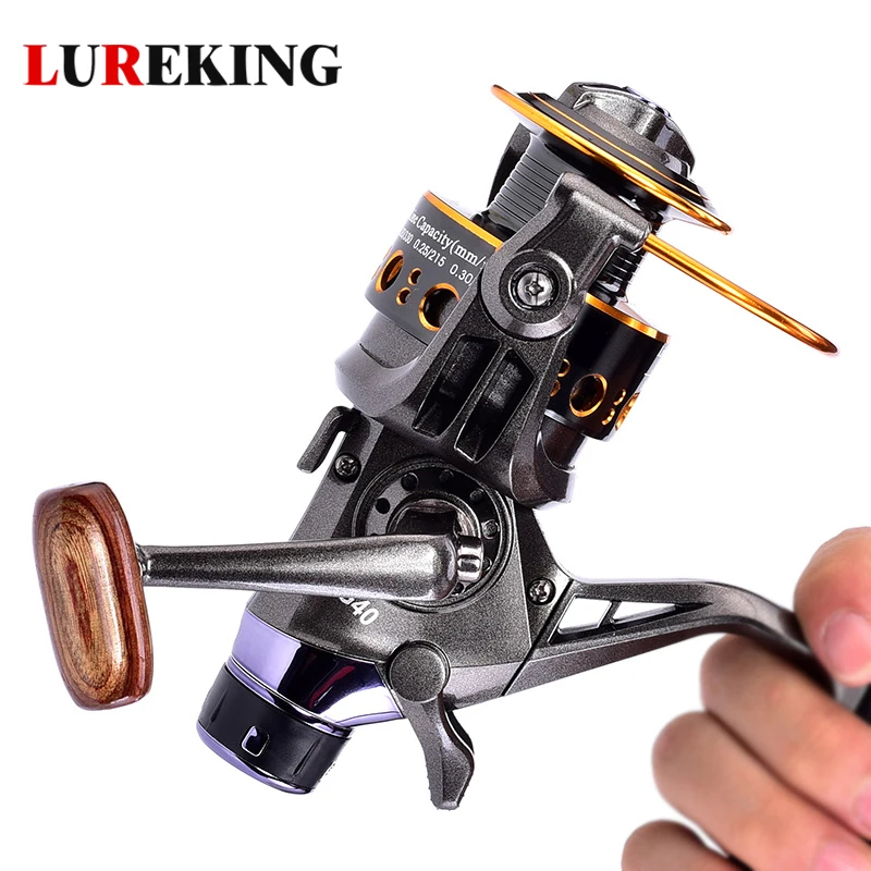 Lureking In Stock Durable 3000 6000 Series Catfish Jigging Pesca Reel