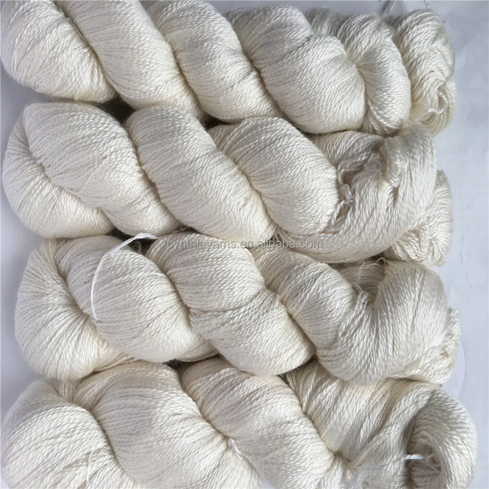 Wholesale merino wool /silk 4 ply finger /sock yarn