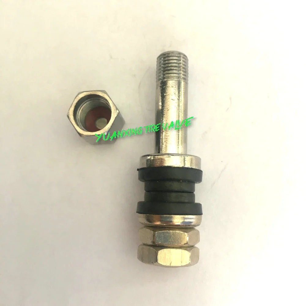 
V-5 TR48E Tubeless metal clamp-in tire valves 