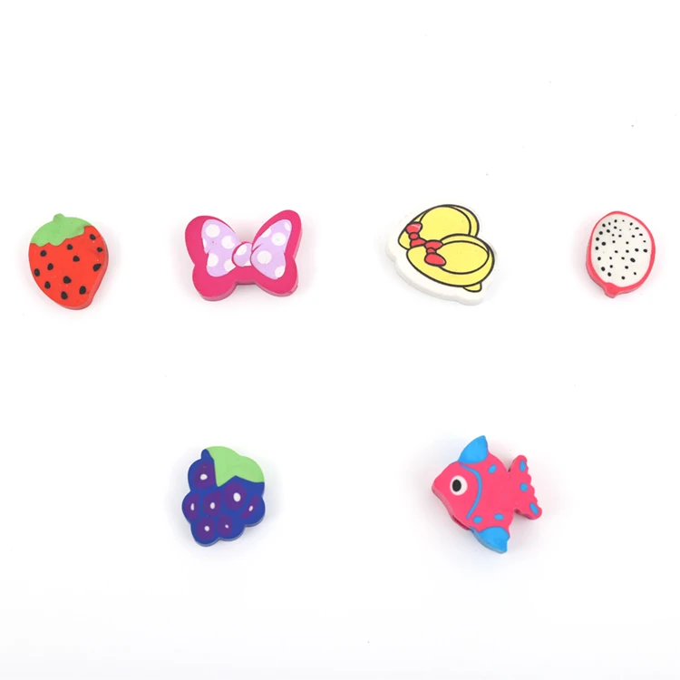 Good Quality wholesale Puzzle Cube Decal Mini Eraser Of Wheel