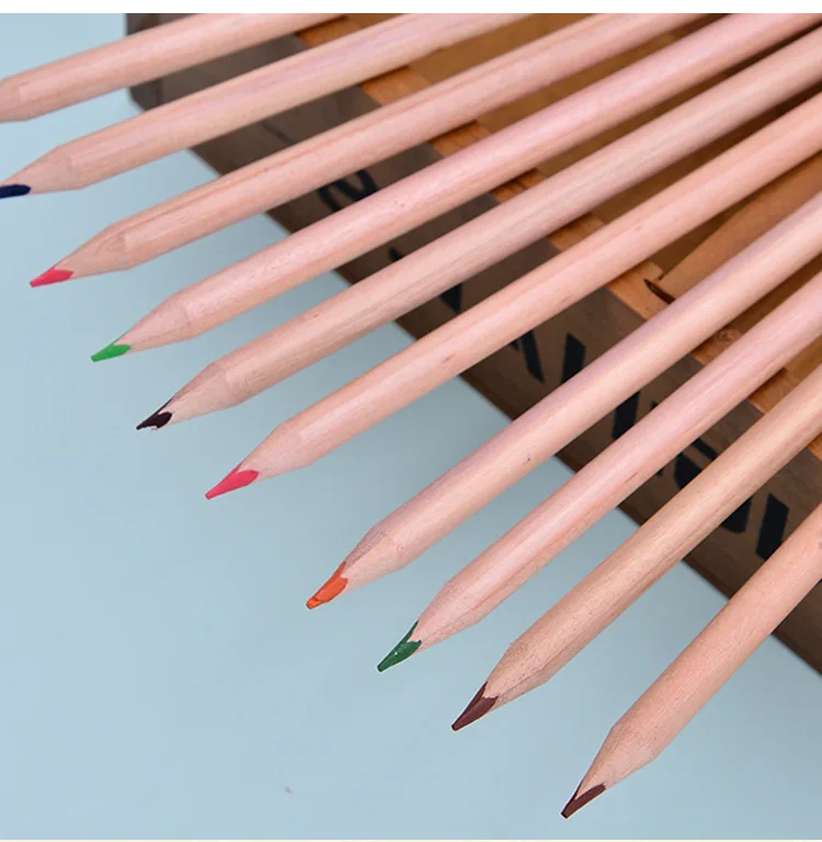 Customized Packaging 36pcs Hexagonal Shape Colour Pencil Set