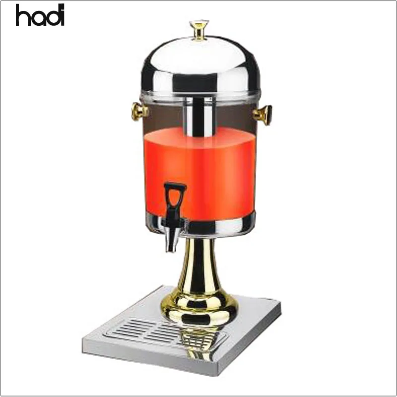 High quality frozen food service equipment 3tanks plastic acrylic juice drink beverage dispenser for buffet