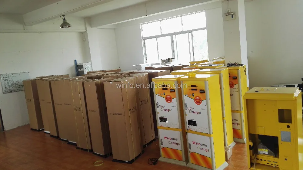 GSM High quality double hopper coin changer/High speed coin and bill out bill acceptor/Advanced coin changer machine