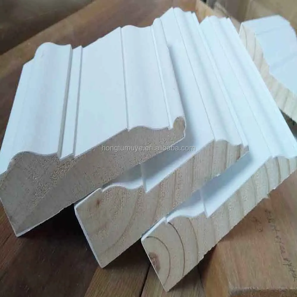 
Decorative Primed Wood Architrave 