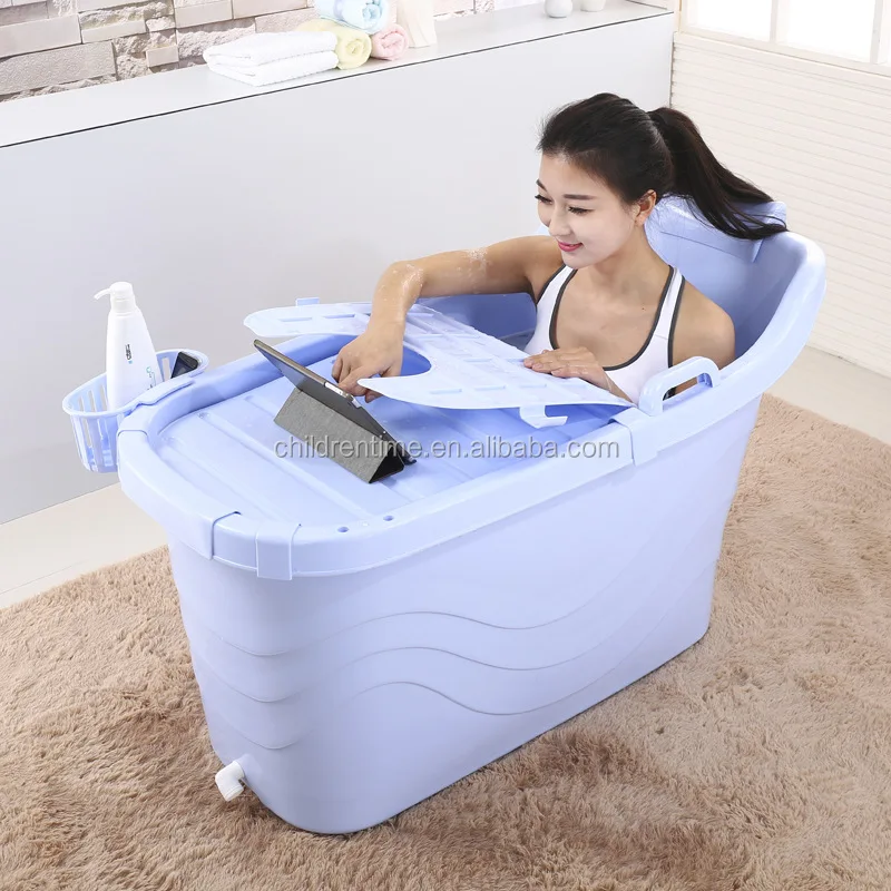plastic 1 person inflatable hot tub for bathroom design