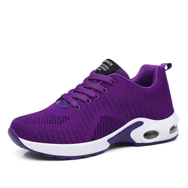 2023 China Wholesale Bayan Ayakkabi korean Fashion Design Women  Cushion Air Sneakers for Lady Casual Sport Shoes