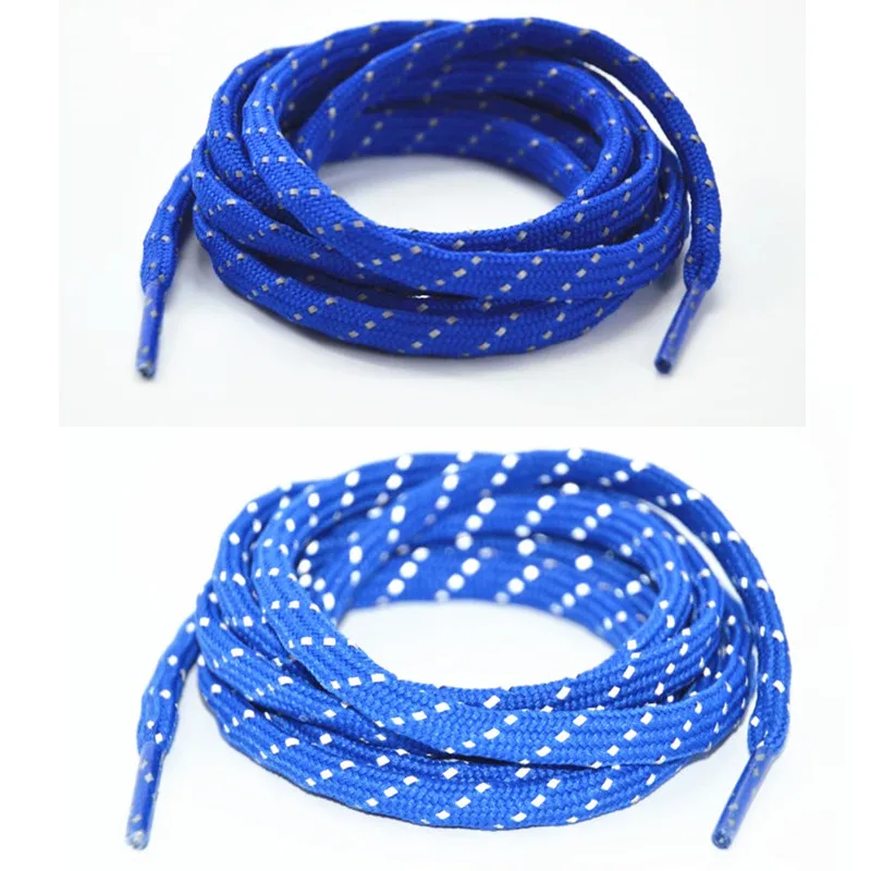 
2021 Fuzhou YoYo Flat 3M Reflective Shoe Laces Custom Printed Shoelace Aglets 