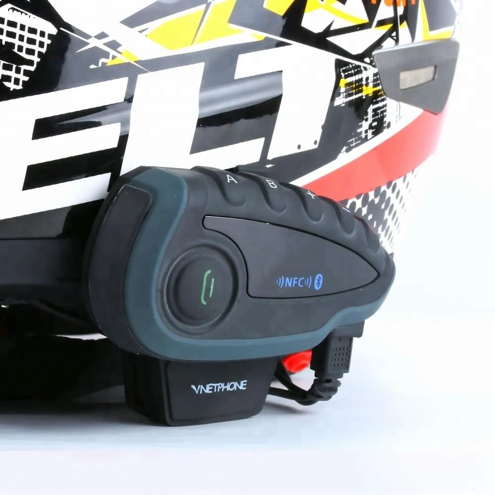 V8 intercom motorcycle helmet bluetooth 5 Riders 1200M Wireless Intercomunicador