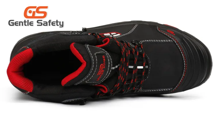 Защитные ботинки GT1901, пластиковые композитные ботинки, кевлар, ПУ, резиновая подошва