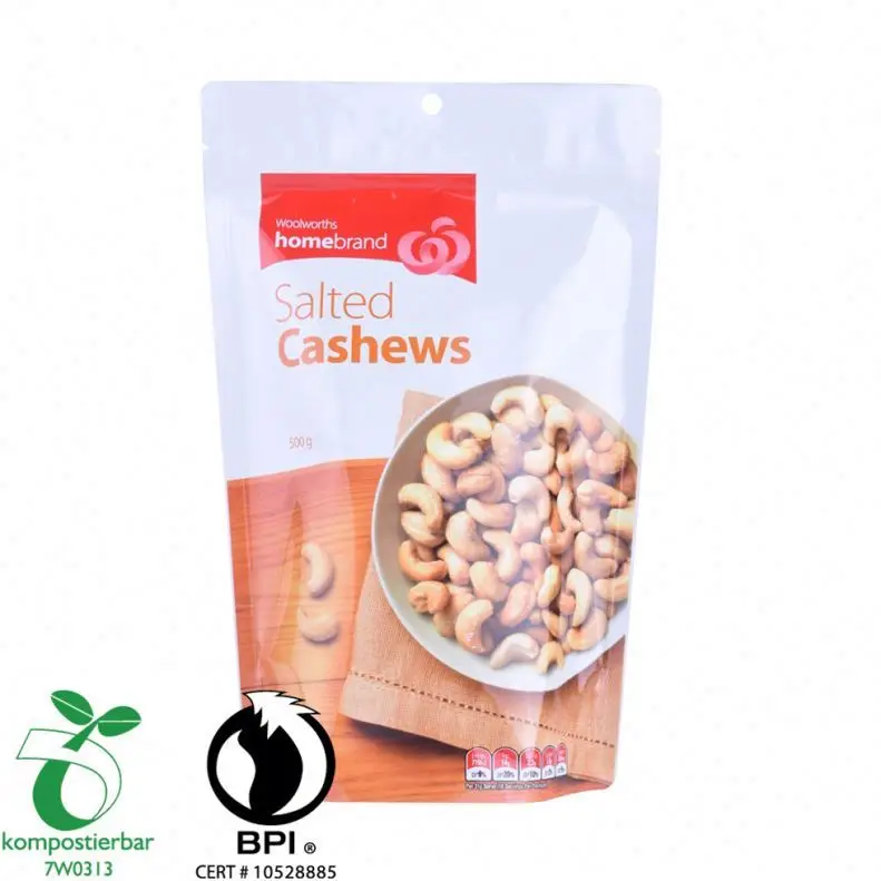 
Plastic Zip Lock Clear Window Pva 100% Biodegradable Bag Factory In China 