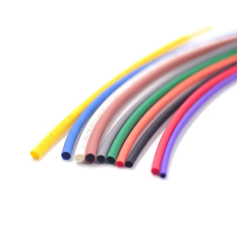 Flexible Flame Retardant Rohs Standard Heat Shrinkable Tubing Colored Polyolefin Heat Shrink Tube PE Heat Shrinking Tube