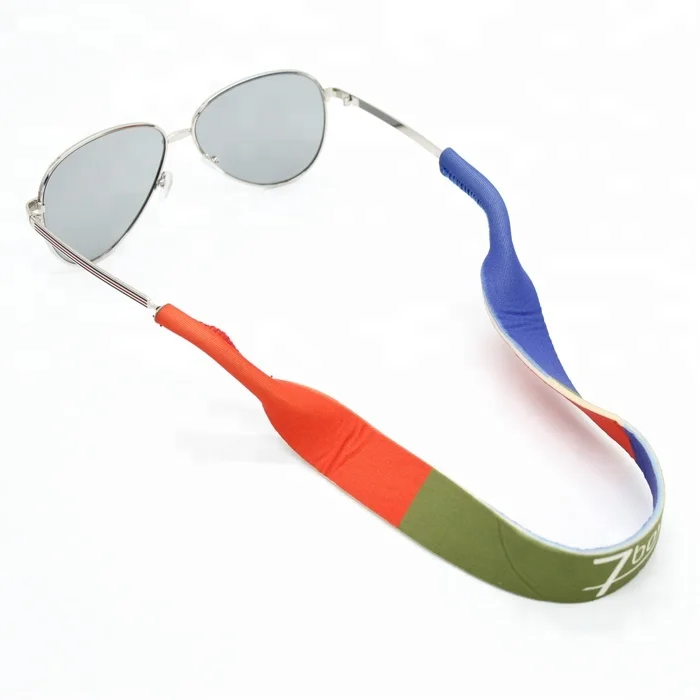 Durable neoprene sunglasses strap, eyeglass safety strap neck holder no minimum
