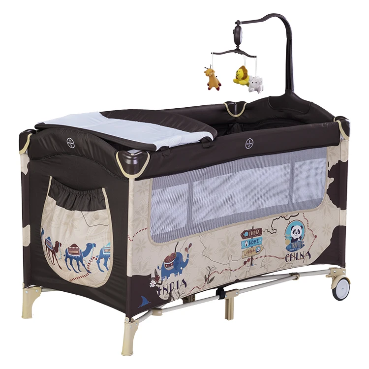 OEM cheap Best selling portable baby playpen bed