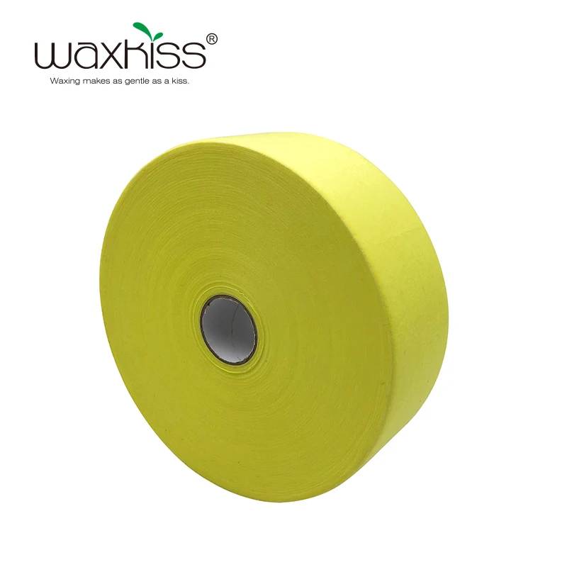 Бесплатные образцы, зеленые восковые полоски pellon в рулонах и полоски для депиляционного использования и восковые аксессуары