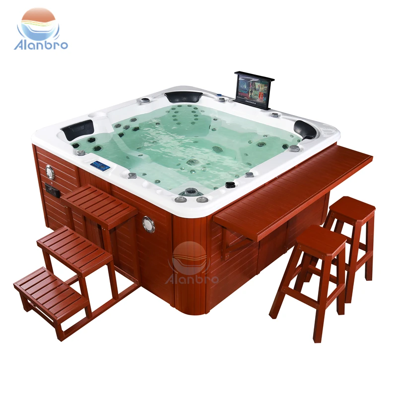 Comfortable Bath Bathtub SPA  Air Massage Whirlpool Massage Outdoor Swim Spa Pool Sexy Massage Spa