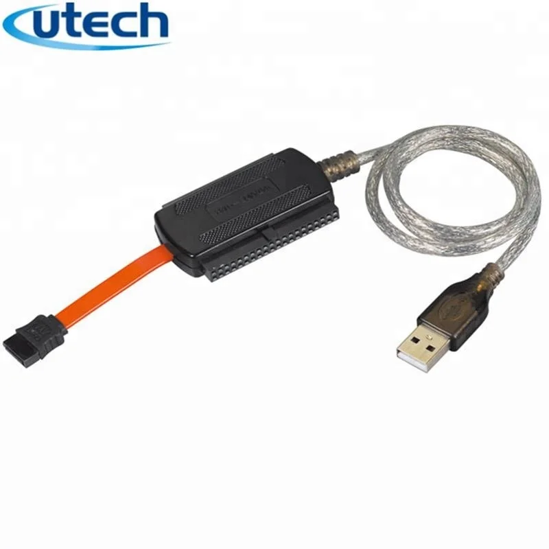 USB 2.0 to IDE SATA 2.5 3.5 HDD Hard Drive Converter Cable