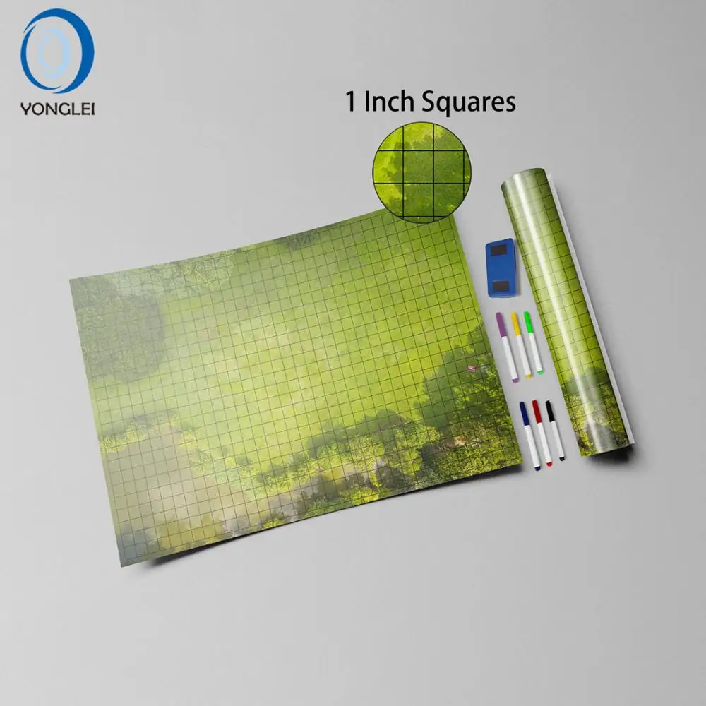 1.5-2B1 Durable Dry Erase Custom Gaming Mat Tabletop Gaming Mat