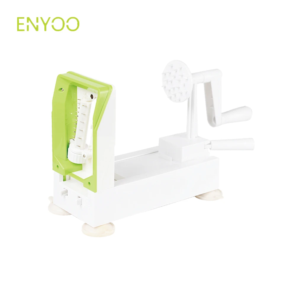 
2019 New Arrival Best Foldable Vegetable Spiral Slicer Spiralizer 4 in 1 