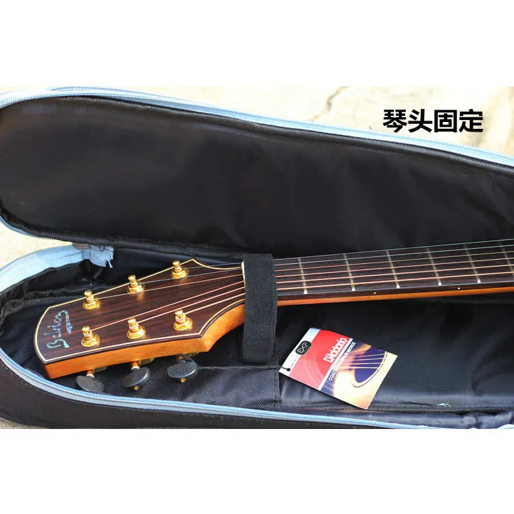B41-B3 HEBIKUO Professional 12MM guitar bag cases waterproof