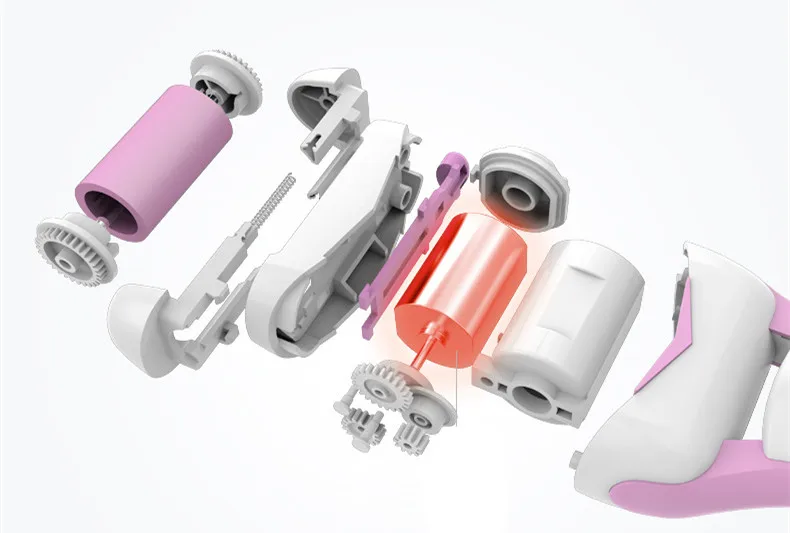 Мощное электрическое средство для удаления мозолей ног, перезаряжаемая электронная пилка для педикюра ног, удаляет сухость, мертвые, жесткие, треснувшие ногти