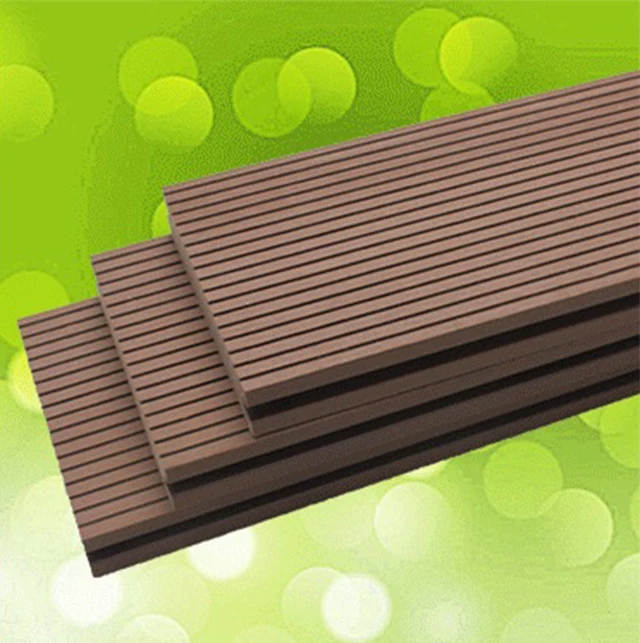 WPC composite outdoor decking / terrace flooring/ solid hard wood board