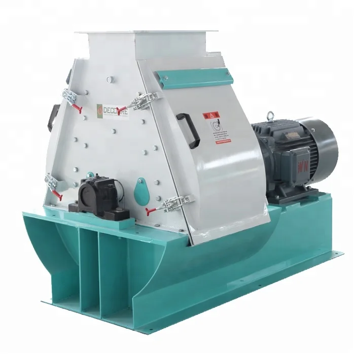 China Professional Manufacture Small Capacity Cattle Chicken Duck Poultry Feed Hammer Mill Machine For Sale