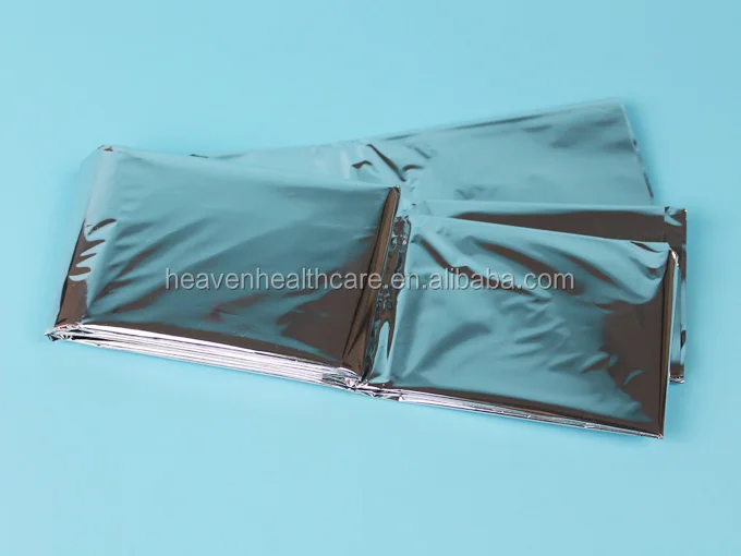 Space Thermal Rescue Survival Blankets First Aid Argent Emergency Blanket