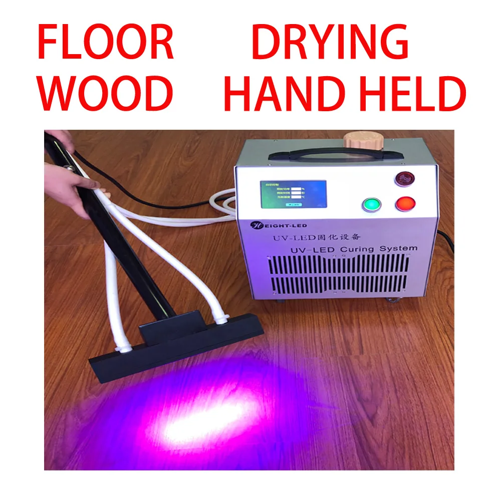 
395nm portable wood floor LED UV dryer paint furniture UV drying machine vanish curing system 