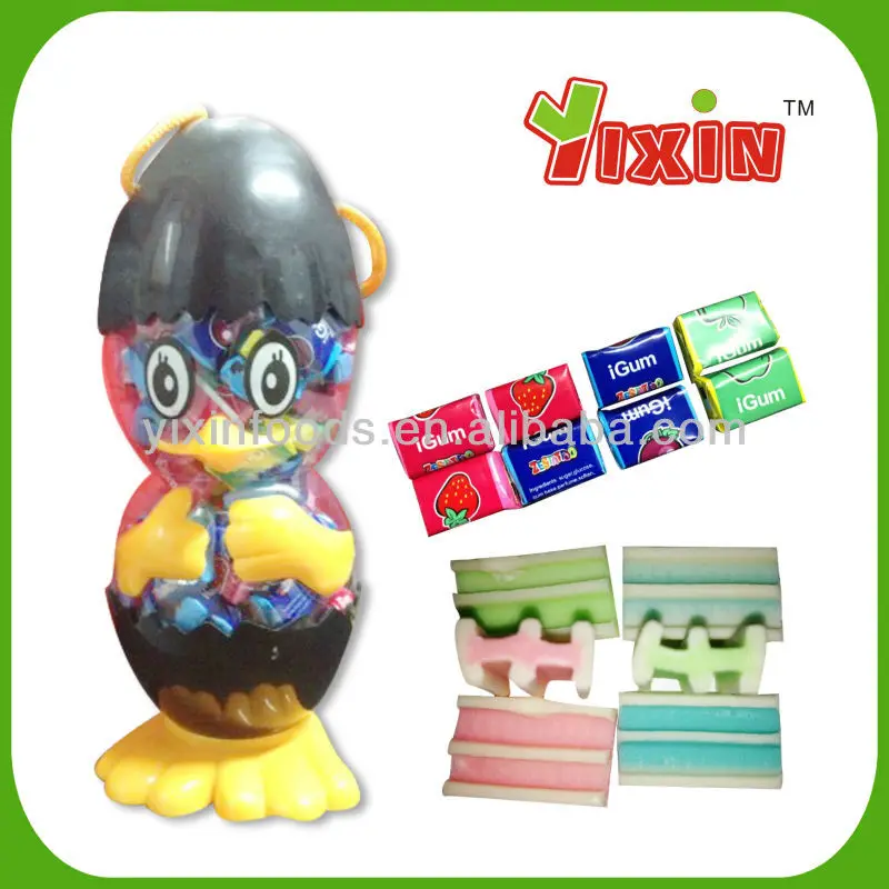 Утка банку жевательная резинка с тату Площадь фруктовый