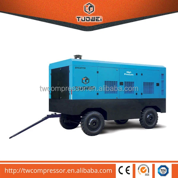 17/14. 5 600cfm 210psi дизельный двигатель винт тип мобильный воздушный компрессор