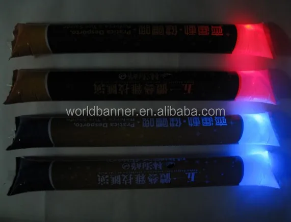 Printing led thunder light up cheering sticks