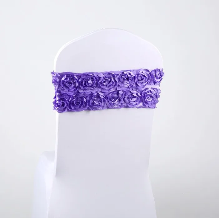 
wholesale Rosette wedding cheap chair covers chair sashes 