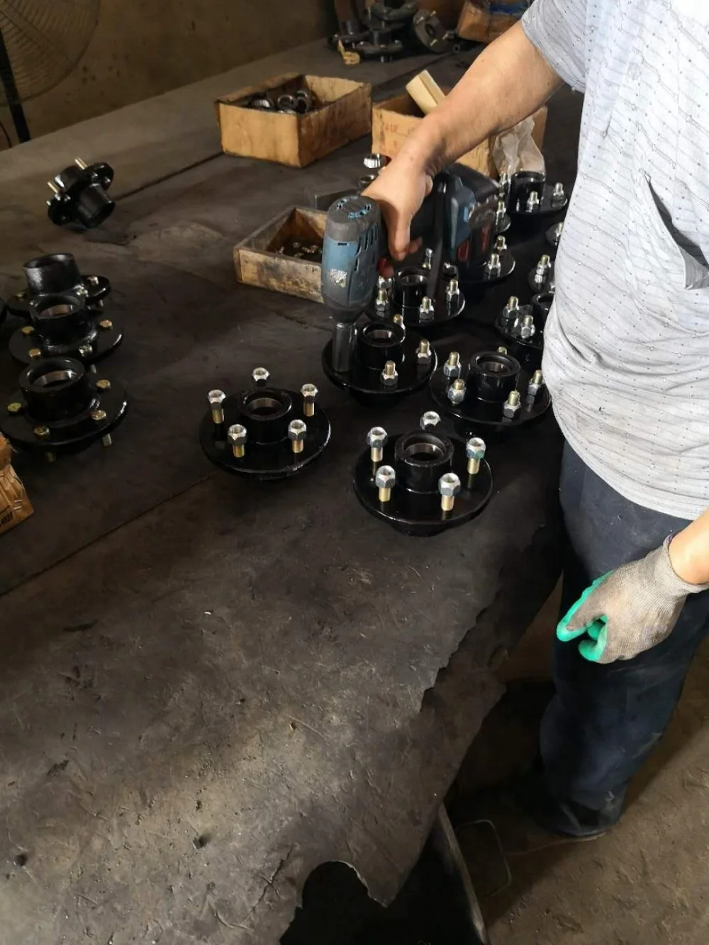 Camper trailer axle assembly high quality trailer axle from factory