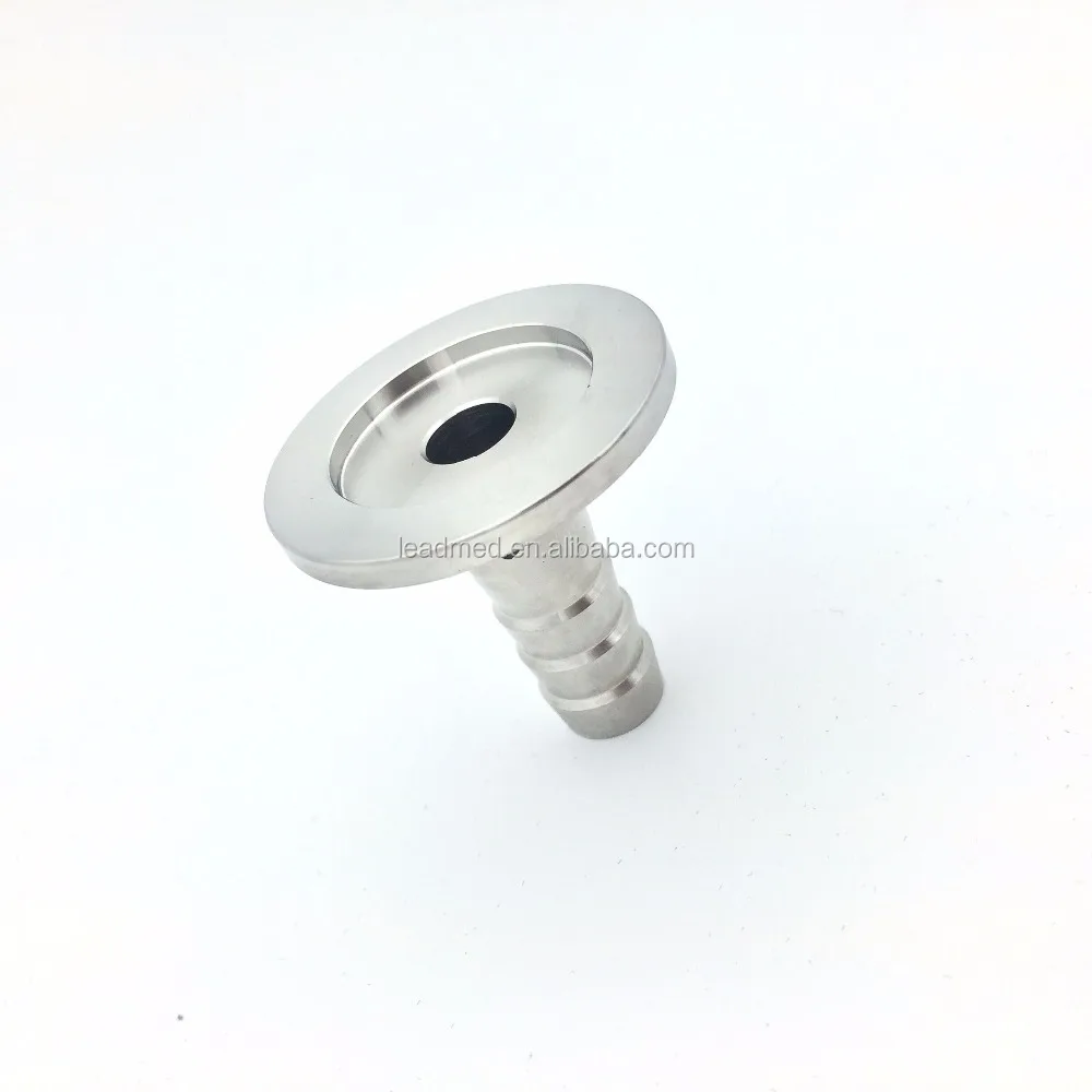 KF Nozzle stainless steel vacuum flange pipe fittings hose adaptor
