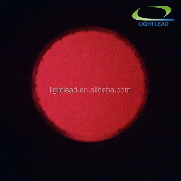 wholesale best quality paint red color glowing powder