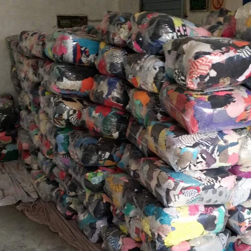 china cotton industrial bulk rags  t shirt cotton wipers cheap cotton rags price for export Canada