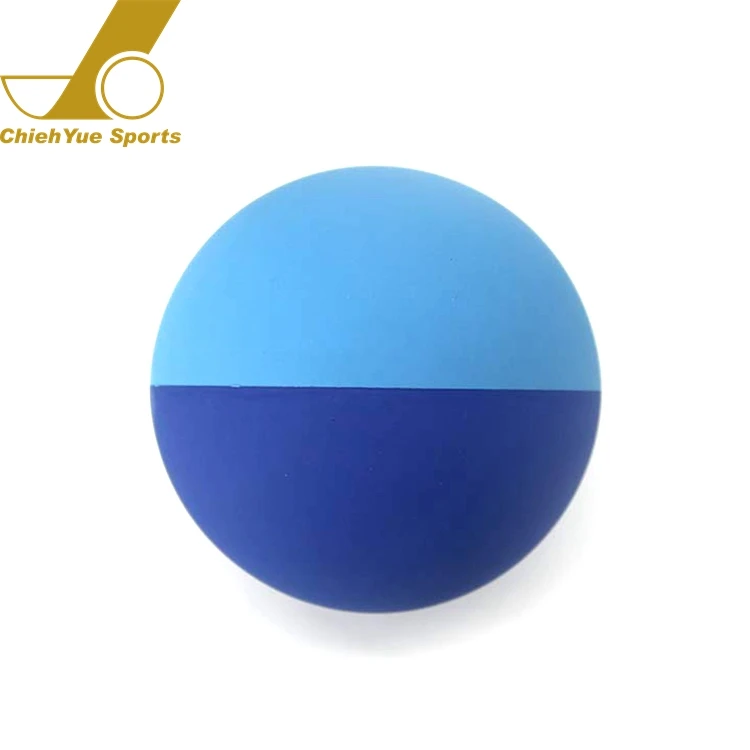 
Yellow Hollow Rubber Bounce Toy Ball For Dog 