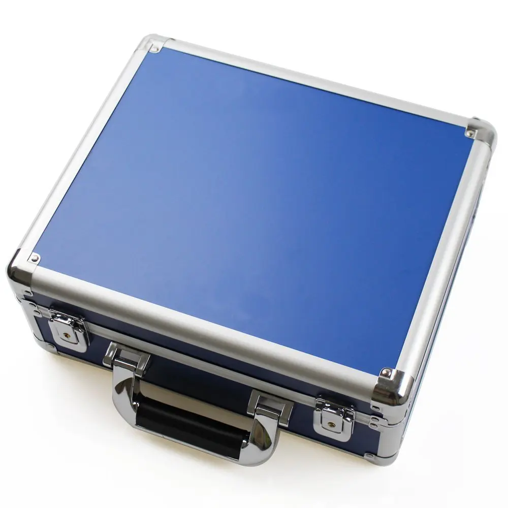 Blue Aluminum Hard Case Suitcase Box for DJI Mavic Pro Drone