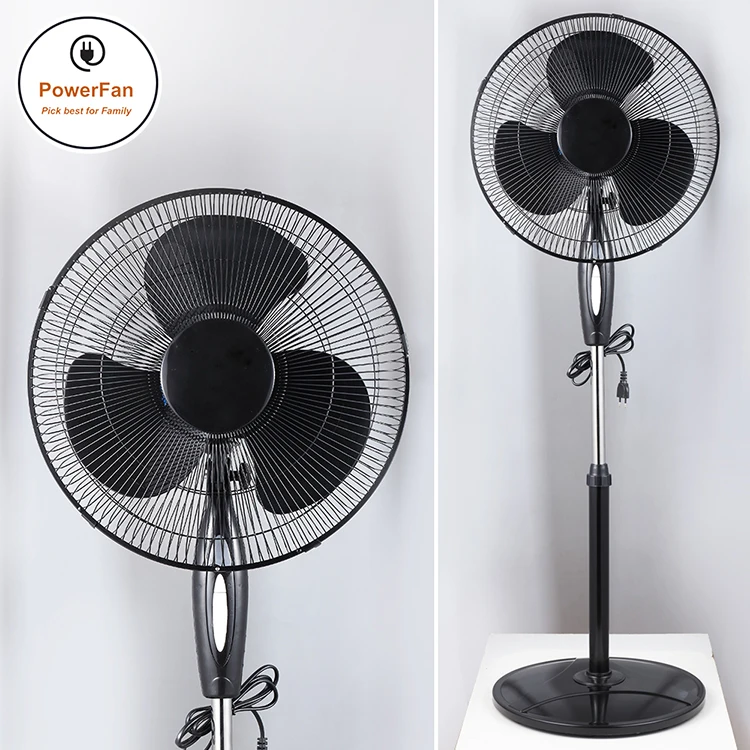 
China 220V 16 Inch Floor Standing Fan Used Electric Home Appliance 
