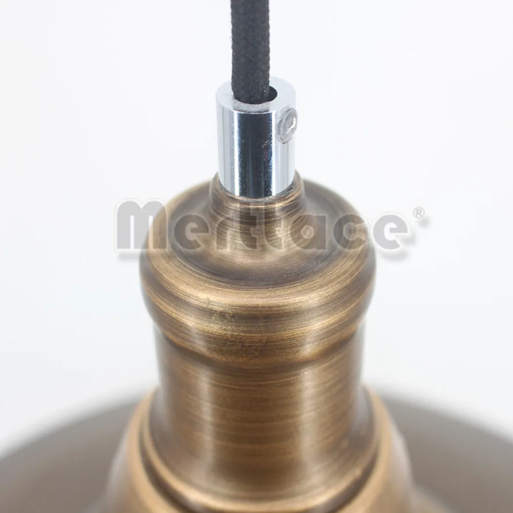 Simple Antique Bronze Vintage Retro Hanging industrial pendant light