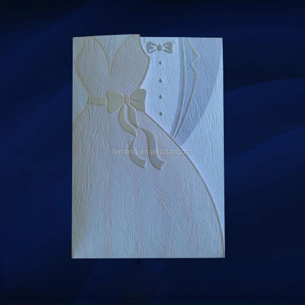 
2016 the bride and the bridegroom wedding invitation card/arabic wedding invitation cards 