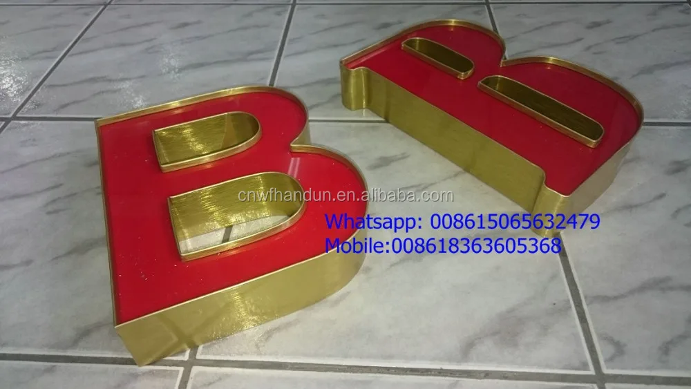 
3D Advertising Metal Led Sign Logo CNC channel letter machine 