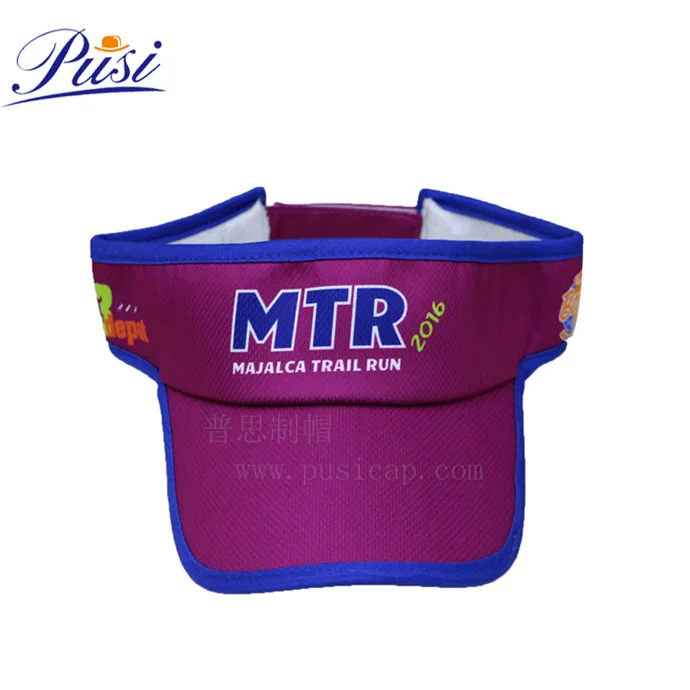 
Wholesale women adjustable sun visor custom embroidery cotton sun visor hat Sun visor cap/Sports visor hat for men/Cap 