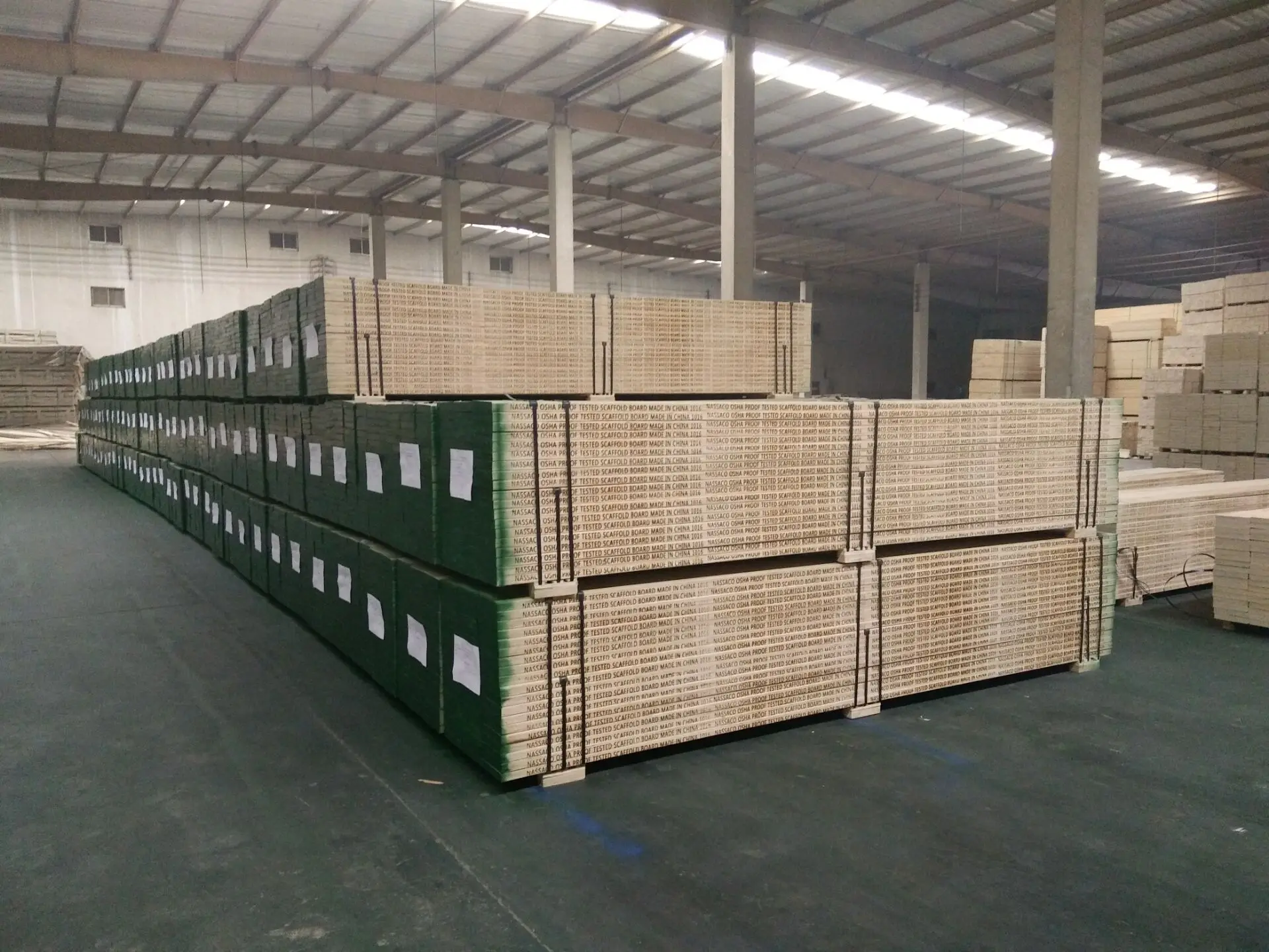 Pine LVL wooden scaffold board Glue:WBP