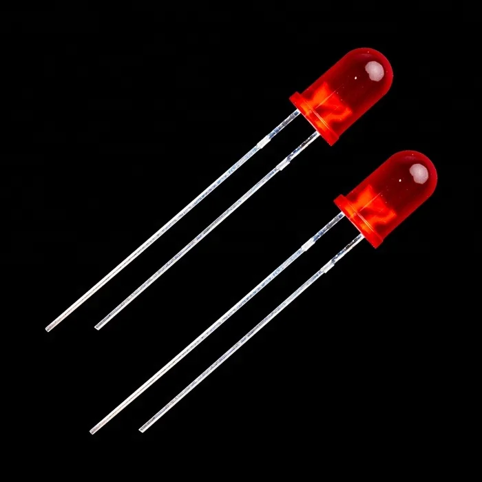 sanan Epileds epistar 0.06w red yellow Green Blue Amber White 3mm round dip led chip