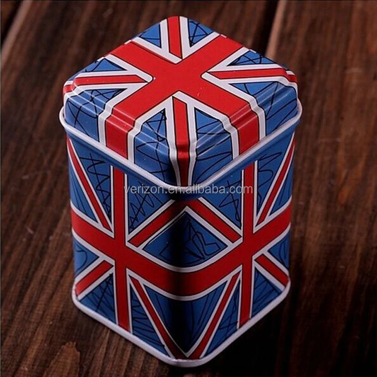 
England London Style Gift Packing Cookie Tin Box 